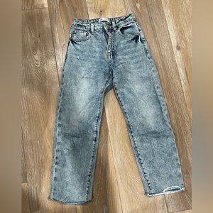 Zara kids wide leg adjustable waist